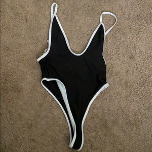 One piece bathing suit
